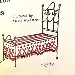 RARE Andy Warhol First Edition Drawing 1957 Best in Children’s Books Vol. 5